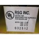 R.S.G. RMS 1T Fire Alarm Station - New No Box