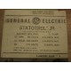 General Electric 6VFWC1025JRA1 Statotrol Jr. Controller - Used