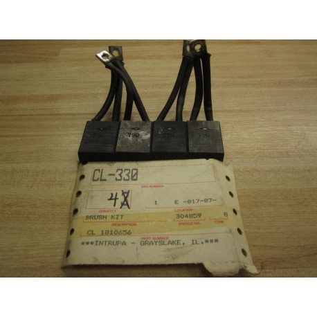Intrupa CL-330 Carbon Brush CL 1810656 (Pack of 4)