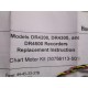 Honeywell C26M048A39-P Chart Motor Kit - New No Box