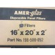 American Air Filter 198-500-052 Disposable Panel Filter 198500052 (Pack of 7)