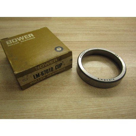 Bower LM-67010 Tapered Bearing Cup