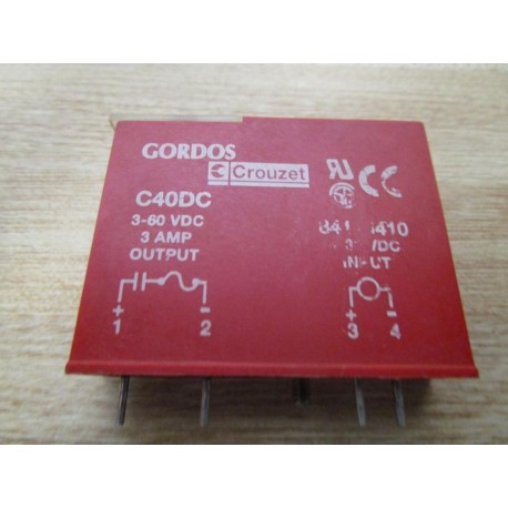 Gordos Crouzet C40DC Relay - New No Box