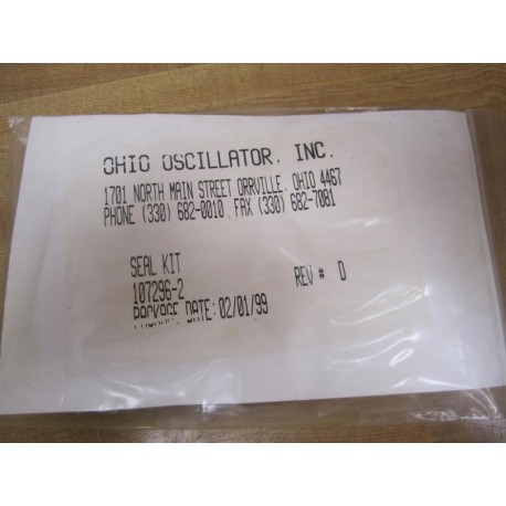 Ohio Oscillator 107296-2 Seal Kit