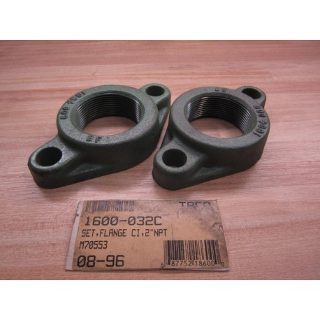 Taco 1600-032C Flange Set (Pack of 2) - New No Box