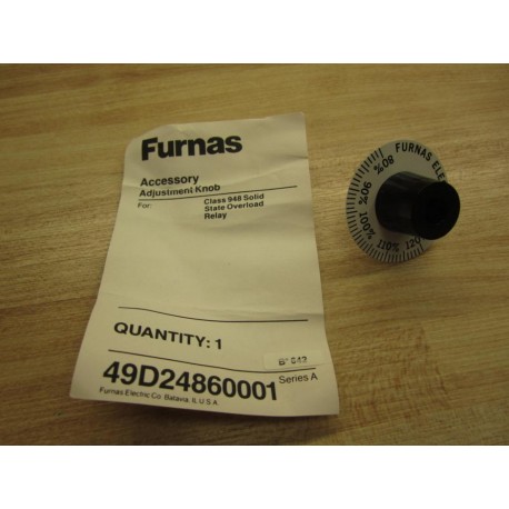 Furnas 49D24860001 Adjustment Knob - New No Box