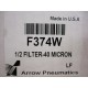 Arrow F374W Particulate Filter