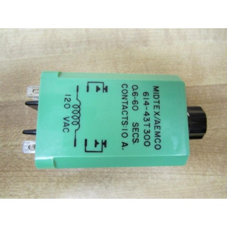 Midtex 614-43T300 Relay - New No Box