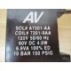 AV 7201-9AA Solenoid Coil - Used