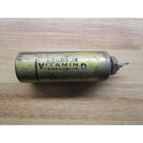 Sprague 81P10508T5 Capacitor 10UF-300 D.C. - New No Box