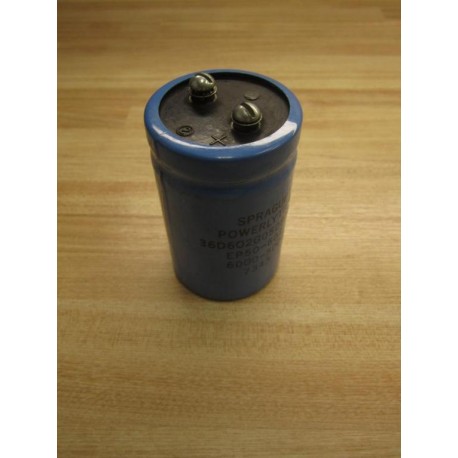 Sprague 36D602G050BB2A Capacitor - Used