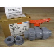 Nibco U51TB-E Chemtrol Ball valve U51TBE 34"