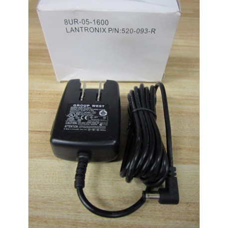 Group West 8UR-05-1600 Power Supply Adapter