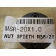 Spieth MSR-20X1.0 Lock Nut - New No Box