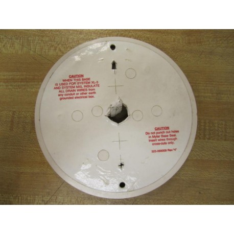 Cerberus Pyrotronics DB-3S Fire Detector Base - Used