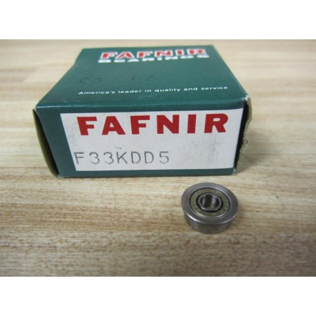 Fafnir F33KDD5 Single Row Deep Groove Ball Bearing
