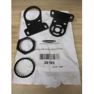 Banner 38193 Light Curtain Mounting Hardware Bracket wNut & Washer