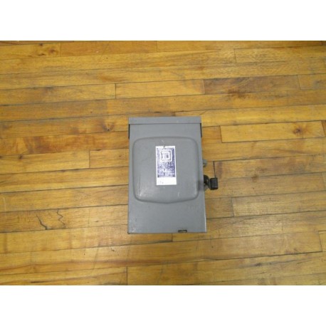 Square D D-322-NRB Safety Switch D322NRB - Used