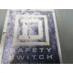 Square D D-322-NRB Safety Switch D322NRB - Used