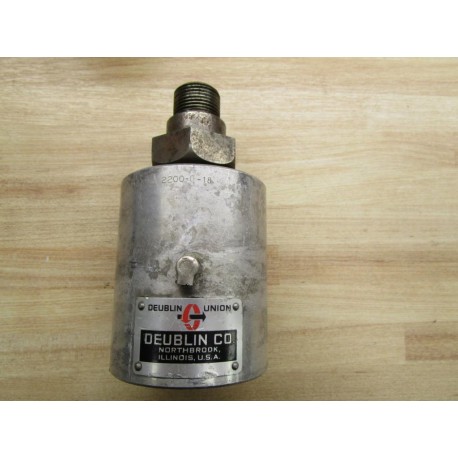 Deublin 2200-0-18 Rotating Union 2200018 - New No Box