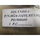 Solyndra 0024-31695 Bracket