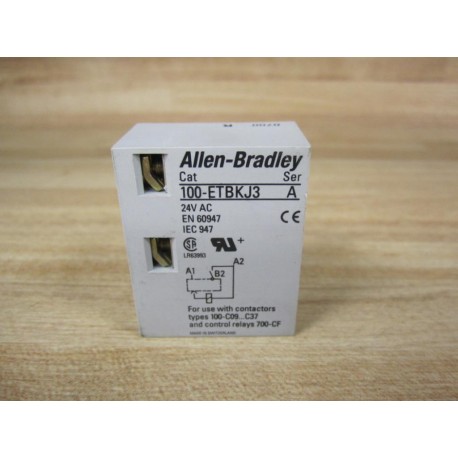 Allen Bradley 100-ETBKJ3 Electronic Timer 100ETBKJ3 - New No Box