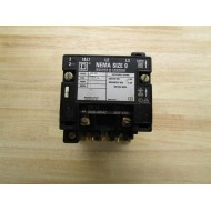 Square D 8536-SB0 2 Contactor 8536-SBO 2 wo Overload - Used