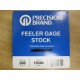 Precision Brand 19H8 19340 Feeler Gage Stock - Used