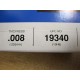 Precision Brand 19H8 19340 Feeler Gage Stock - Used