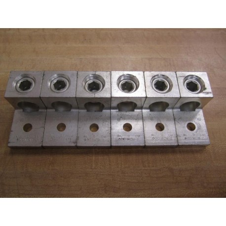 Ilsco TA-600 Aluminum Mechanical Lug TA600 (Pack of 6) - New No Box