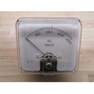 Assembly Products 31-0018-0000 Gauge 0-2000 AC Volts Model 351 - Used