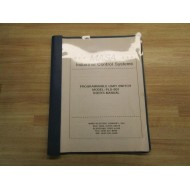 MASA PLS-801 User's Manual For Programmable Limit Switch - Used