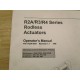 Industrial Devices PCW-4647 Operator's Manual For R2AR3R4 Series - Used