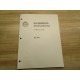 Micro Motion 1002648 Manual For Type UL-D-IS - Used