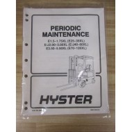 Hyster 897001 Maintenance Manual 1993 E25-35XL EJ40-60XL