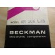 Beckman AR-30K-L.25 Precision Potentiometer