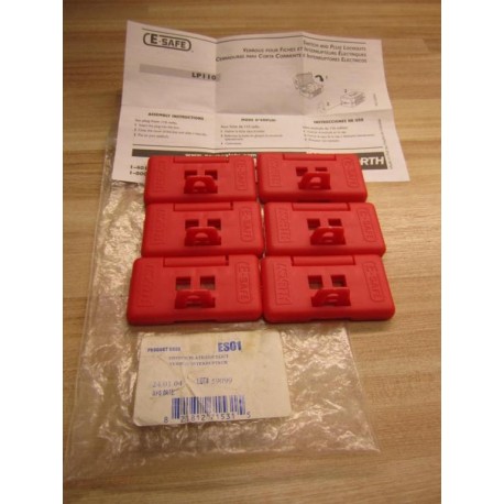 North ES01 Switch Plate Lockout (Pack of 6)