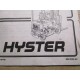 Hyster 897449 Electrical Diagrams Hy-897449