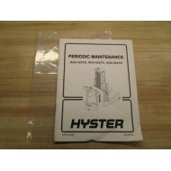 Hyster 897980 Periodic Maintenance Manual Hy-897980