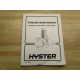 Hyster 897980 Periodic Maintenance Manual Hy-897980