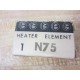 Allen Bradley N75 Heater Element