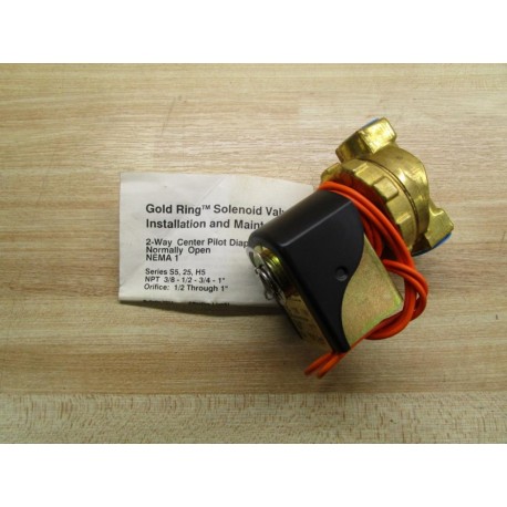 Parker 08F25O2132ACFGC05H 2-Way Solenoid Valve - New No Box