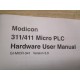 Modicon 043502910 Manual For 311411 Micro PLC Hardware - Used