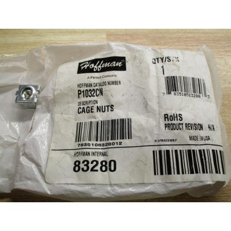 Hoffman P1032CN Cage Nuts (Pack of 20)