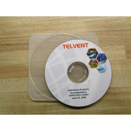 Telvent SSPRO-DOC-CD001 CD Substation Products Documentation - Used