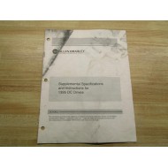 Allen Bradley 145394 Instruction Manual 1395 DC Drives - Used
