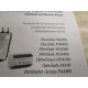 STI 99217-0010 Manual For Installation & Operating - Used