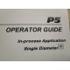 Marposs UD2930060UC Operator Guide For P5 In Process