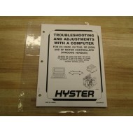 Hyster 1494933 Manual For EV-100ZX. EV-T100 Hy-1494933 - Used