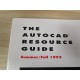 Autodesk 100185 Resource Guide SummerFall 1992 - Used